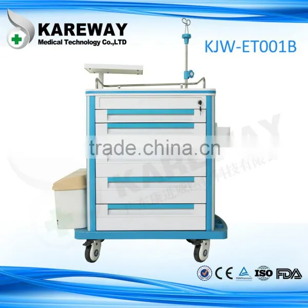 Guangdong Kareway Medical Hospital Patient Emergency Trolley