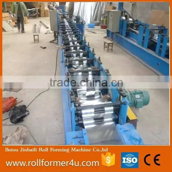 High Speed Automatic Hydraulic Galvanized Half Round Gutter Roll Forming Machine Half Round Water Steel Rain Gutter Roll Forming photo-5