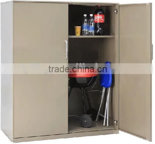 2016 Metal Office/home/school Double Door Iron File Cabinet With Shelf photo-5