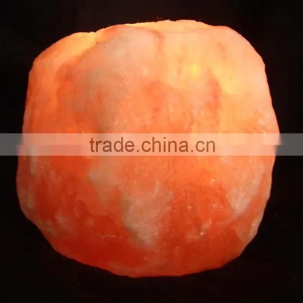 Himalayan Natural Crystal Rock Salt Tea Light ( Natural Design) photo-2