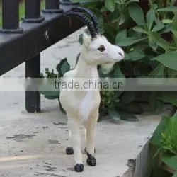 Small Size Plush Plastic Goat Toy photo-2