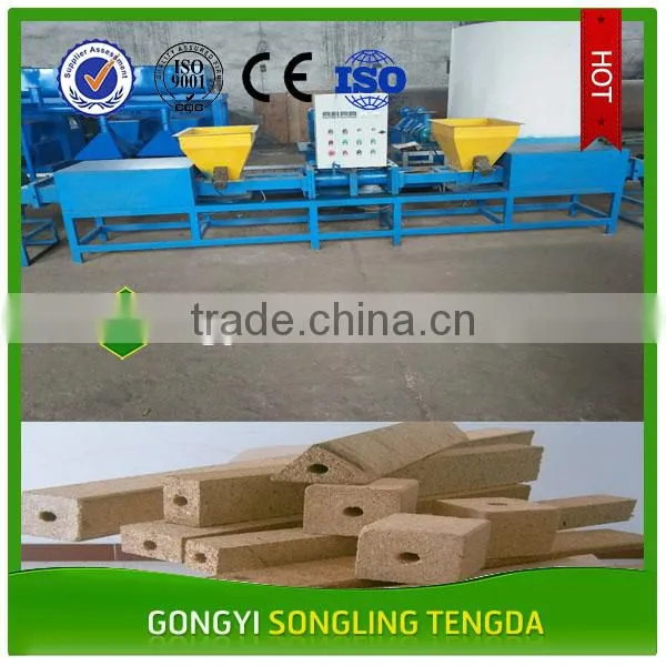 Hot Presses Wood Sawdust Trays Block/pallet Foot Making Machine photo-5