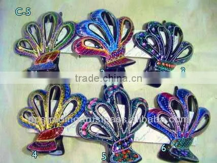 Plastic Painted Hair Clip photo-3