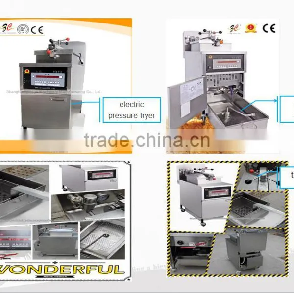 Computer Control Stainless Steel Chicken Fryer/Chicken Broaster Machine photo-6