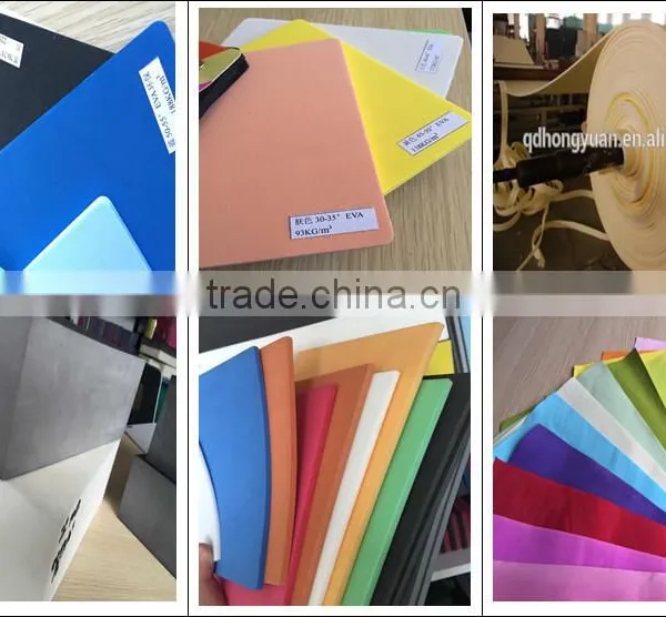 SANHONG OEM WHOLE SALE High Elasticity Colorful Eva Foam Sheet/EVA PE Foam/EVA ROLL photo-6