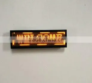 Digital Led Small Screen Chest Card Badge /p2 Electronic Mini Name Tag Led Display /single Color Display Mini Small Name Badge photo-5