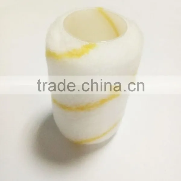 Painting Tools Yellow Stripe Acrylic 4'' Paint Roller Cover photo-3
