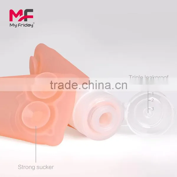 Make From Food Grade Silicone Approved By Air Owl Shape Mini Shampoo Bottle photo-3