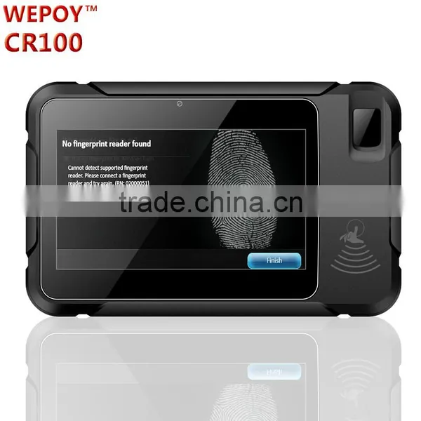 Android industrial tablets with fingeprint reader NFC reader