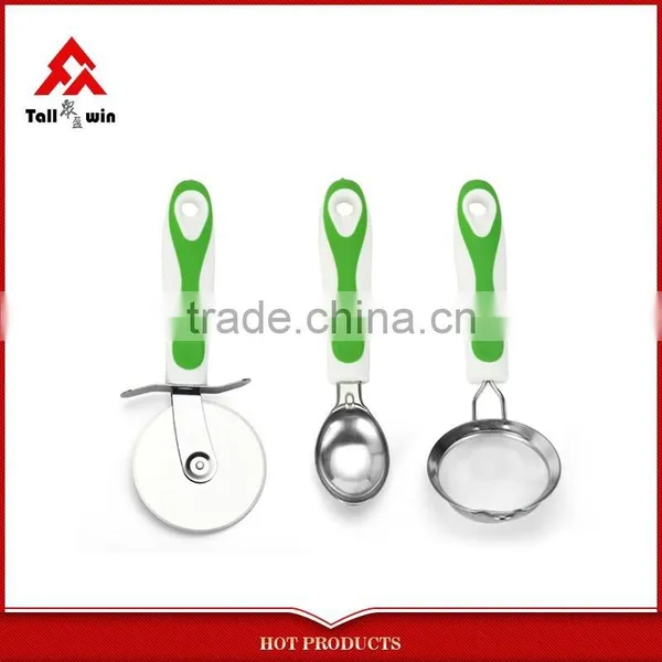 2015 New!!!Stainless Steel Kitchen Gadgets Tools,color Handle Cooking Set photo-2