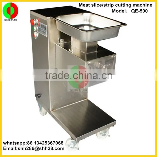 Hot Sell Stainless Steel Medium Size Electric Commercial Vertical Meat Cutting Machine Meat Slicer photo-2