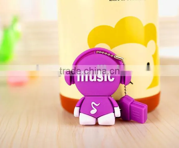 Promotion Gift The New Music Man Design Usb Flash Drive 32MB to 128GB photo-2