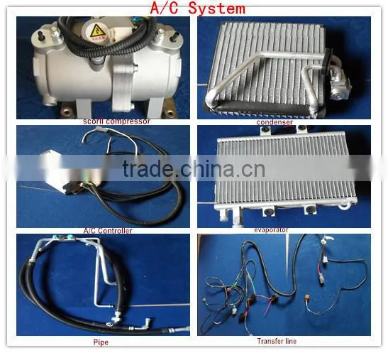 48V, 60V, 72V, 96V, 144V, 220v,320V Cold and Warm Integral Universal ev Air Conditioner photo-6