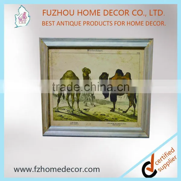 Beautiful High Quanlity Doggie Wooden Printing Picture Frame photo-3
