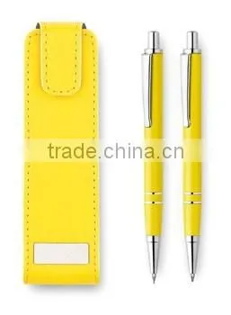Hot Style Colorful Ball Pen and Mechanical Pencil With Pen Pouch photo-4