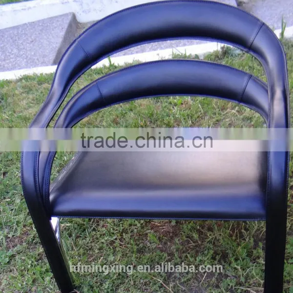 Black Leather Armchair photo-3