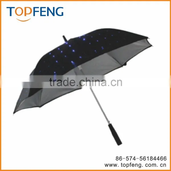 Straight Led Umbrella,umbrella With Light, Light Umbrella, Manual Open Straight Led Umbrella photo-3