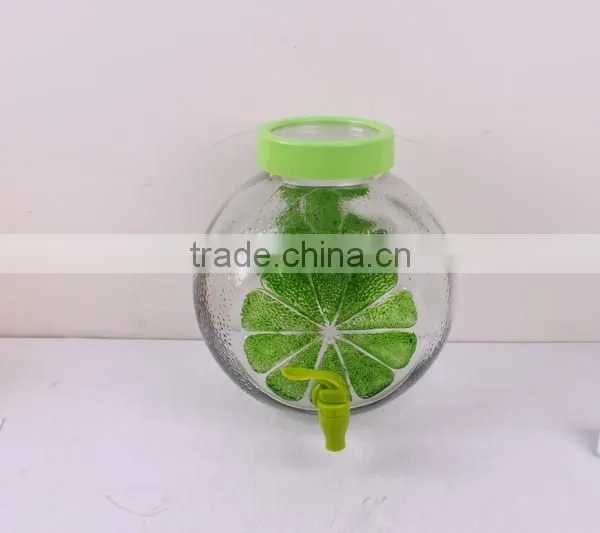 Fruit Juice USA Hotsale Beverage Glass Dispenser With Tap photo-5