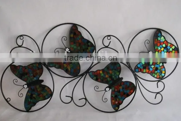 Free Sample Metal Butterfly Wall Decoration photo-3
