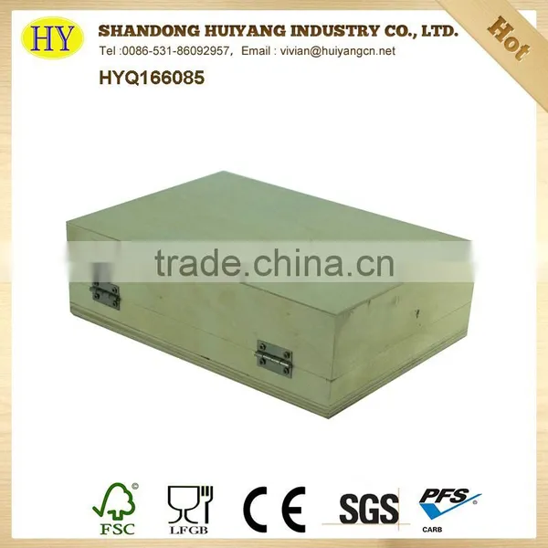 FSC DIY Christmas Gift Wooden Box With Photo Frame photo-3