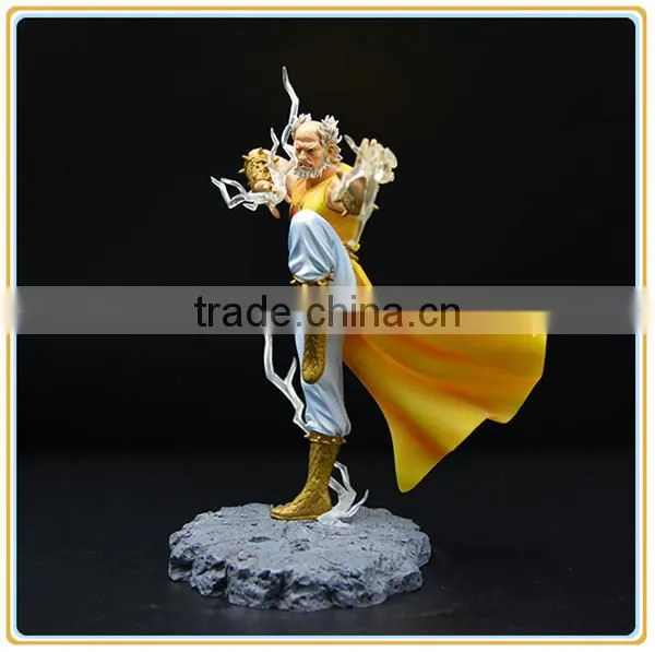 Custom Plastic Ancient Statue Hand Paint Craft Pvc Fighter Figurine Manufaturer photo-2
