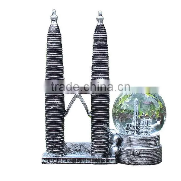 Present Twin Tower Waterglobe Collection photo-2