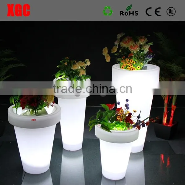 Lighting up Decoration LED Flower Pot for Home and Outdoor photo-2