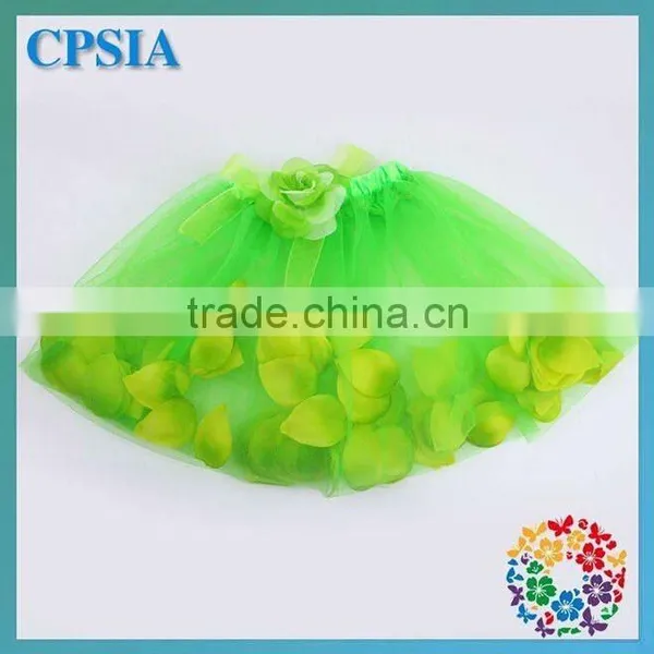 Hot Sale Colorful Girl Skirt Fashion Styles Of School Skirts Beautiful New Style Petals Short Skirt For Girl photo-2