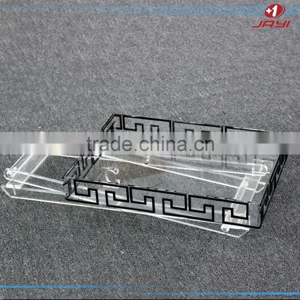 Best Selling Acrylic Folding Tray/ Lucite Acrylic Snack Tray photo-6