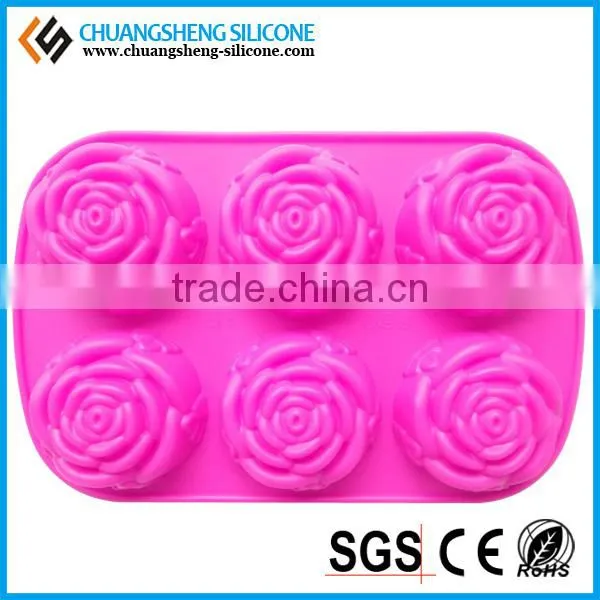 Kitchen Papular Cute Design FDA Silicone Cake Mold photo-6