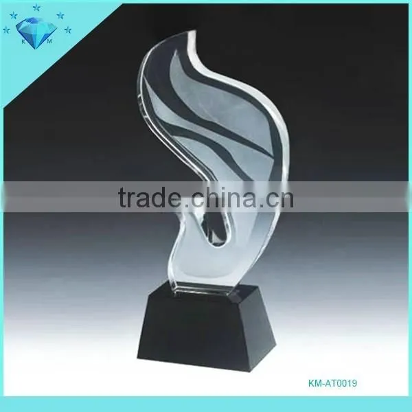 Best-selling Crescent Crystal Awards Can Add Your Logo or Words photo-4