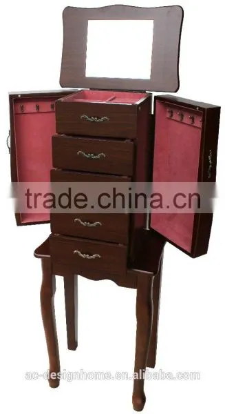 MDF/WOODEN JEWELRY ARMOIRE photo-2