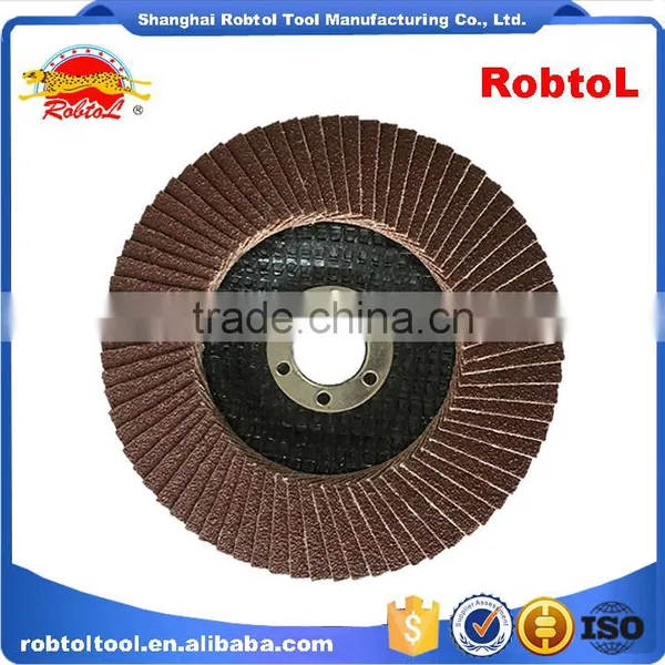 T27 Flap Disc 115mm 4.5" Abrasive Aluminum Oxide Flap Disk Grinding Wheel ,sanding Grit40 Grit60 Grit 80 Grit120 4pcs per Set photo-2