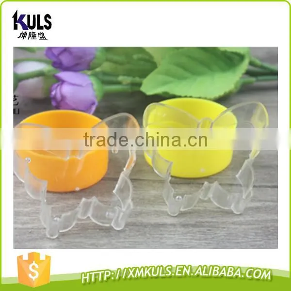 1.8cm ~2.2cm Height Various Shape Plastic Candle Jars Candle Holders photo-2