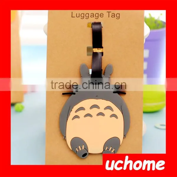 UCHOME Lovely Animal Cartoon Luggage Tag Different Shape Cute Luggage Tag photo-3