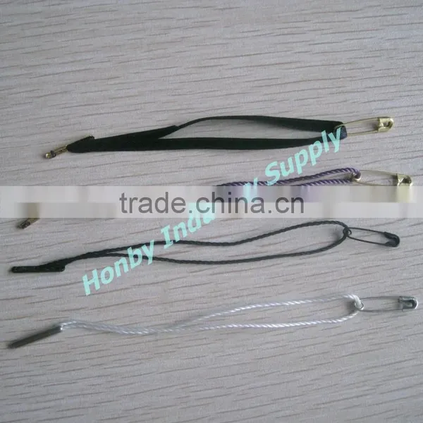 2017 Custom High-End Clothing Safety Pin Hang Tag String