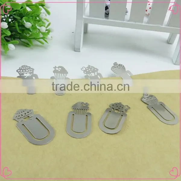 Animal Owl Shaped Paper Clips Metal Bookmarks photo-3