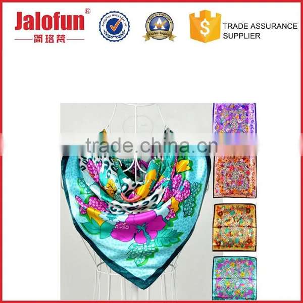 Promotion Gift Custom Oem Fans Personalized Silk Scarf
