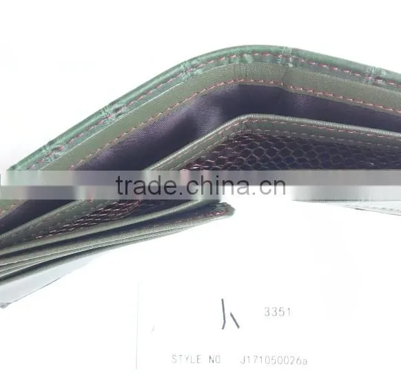 2017 Trend Wallet Men's Wallet Genuine Cowhide Leather Wallet Classical Style Wallet Men's Genuine Leather Wallet Money Bag photo-5
