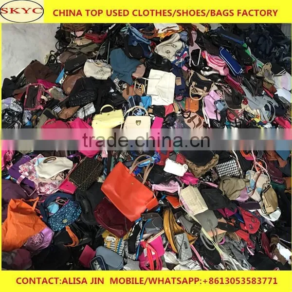 Togo Wholesale Used Handbags Leather Used Bags in Bales, Fairly Used Clothes Shoes Bags for African Market photo-2