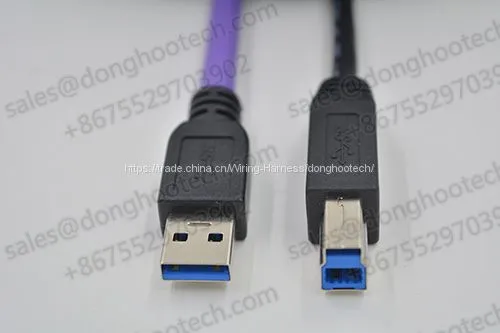 Hi-Flex / Нормальный кабель USB3.0 AM To BM, скорость передачи данных 5 Гбит/с, промышленного класса