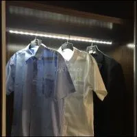 Elastic Rechargeable PIR LED Closet Rod For Wardrobe Lighting photo-3