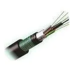 Outdoor GYTA53 Fiber Optic Cable With Corrugated Steel Armoured Tape