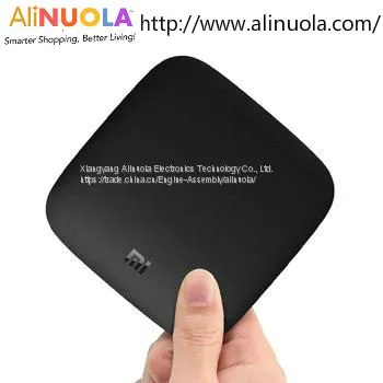 Original Xiaomi TV BOX 3 60fps Amlogic Quad core Xiaomi Mi Tv Box 3 2GB 2.4/ 5G WIFI Google Cast Netflix Media Player