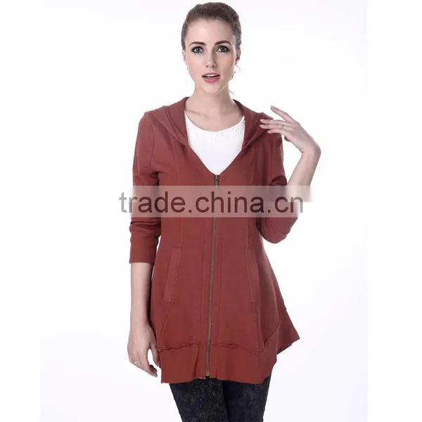 Latest Design Summer Women Fashion v Neck Coats Wholesale photo-3