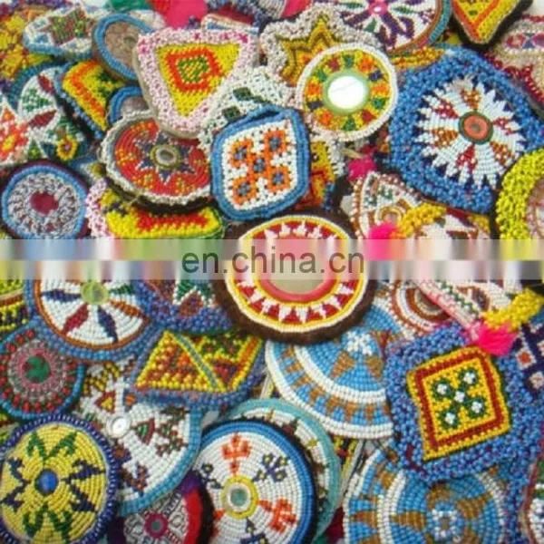 Vintage Gypsy Banjara Medallion Beaded Medallions
