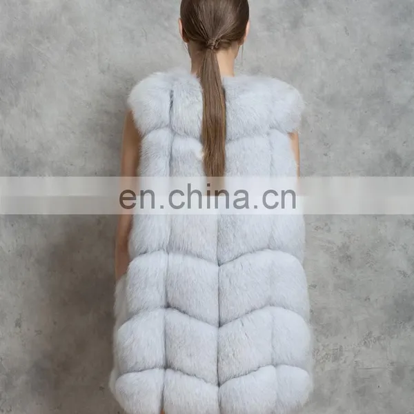 Latest Design Faux Mink Coat Fox Fur Coat Woman photo-4