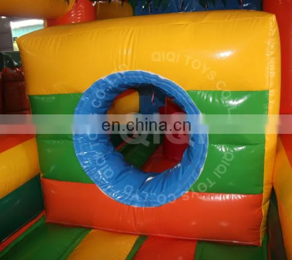 Jungle Bouncer Inflatable Obstacle Jumping Pad Obstacle Course photo-5