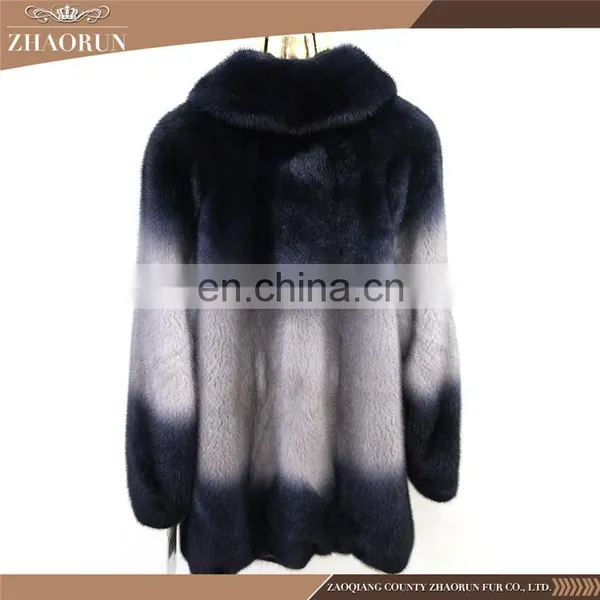2016 Celebrity Style Luxury Fur Coat Long Woman Winter Thick Mink Fur Coat photo-2