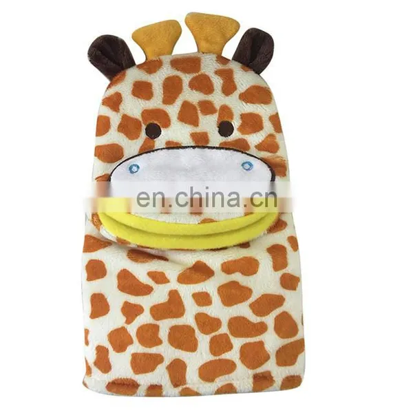 Baby Shower Gifts Terry Cloth Animal Shaped Bath Puppets Gloves Baby Wash Mitt photo-6